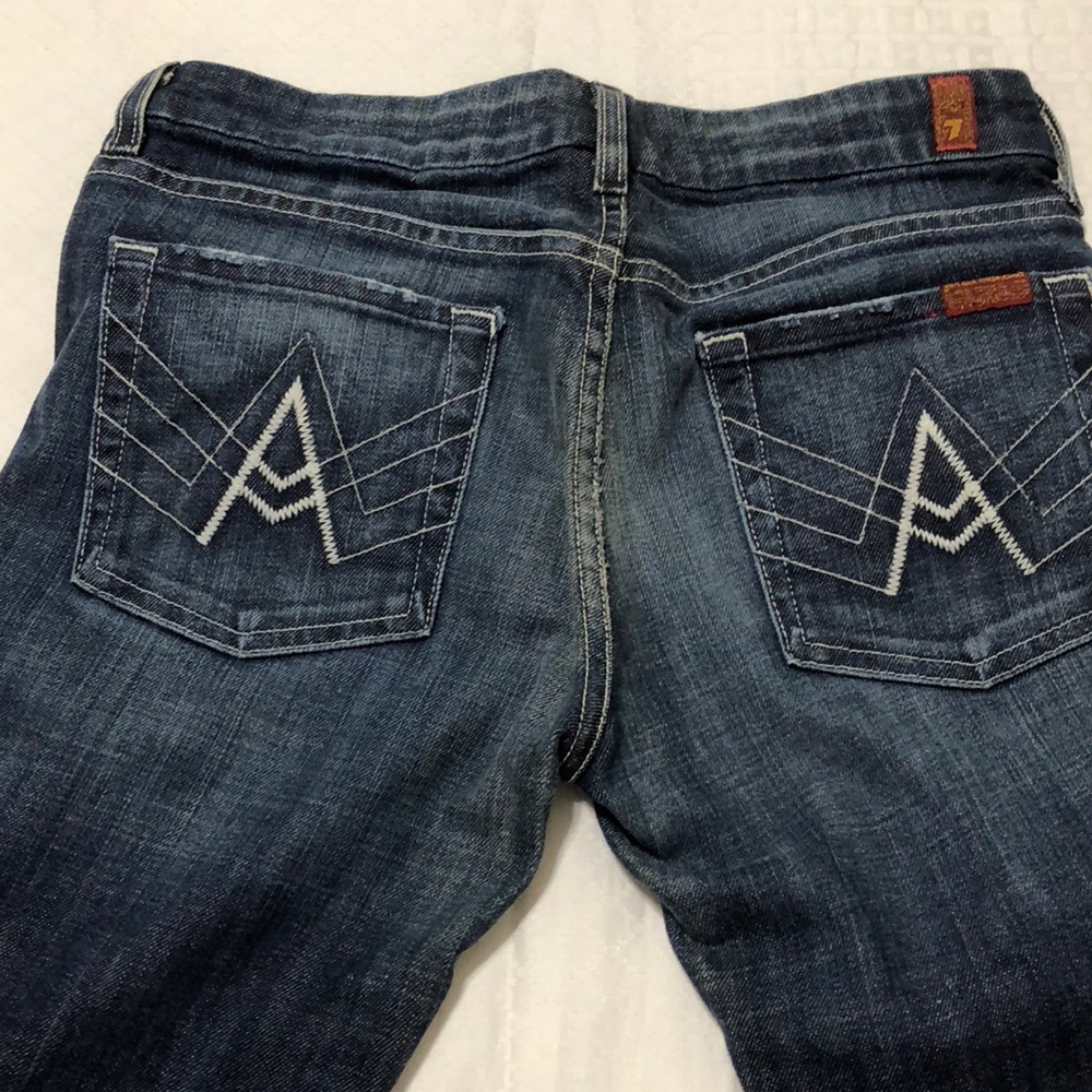 7 For All Man Kind “A” Pocket jeans - Picture 6 of 7